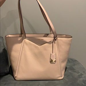 Michael Kors “Whitney” leather tote bag